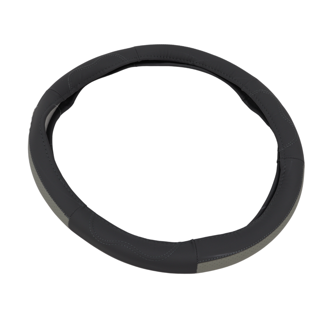 Оплетка руля XXL 45 (кожа) серая Оплетка руля XXL 45 (кожа) серая