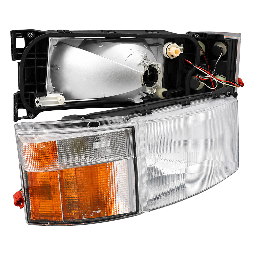 Фара SCANIA 114, 124, R, P, G (1996-2019) з покажчиком повороту, права (TANGDE)