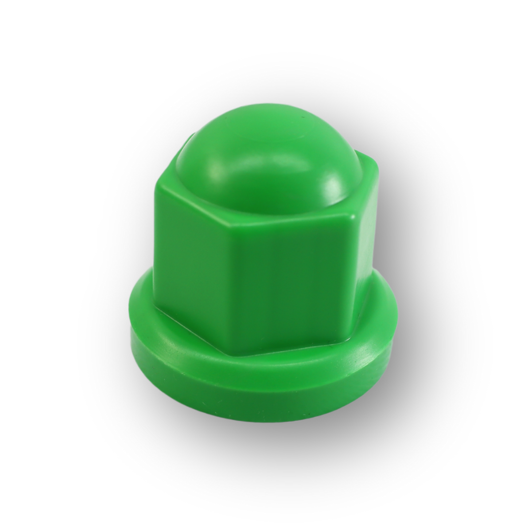 Колпачек на гайку 27 зеленый