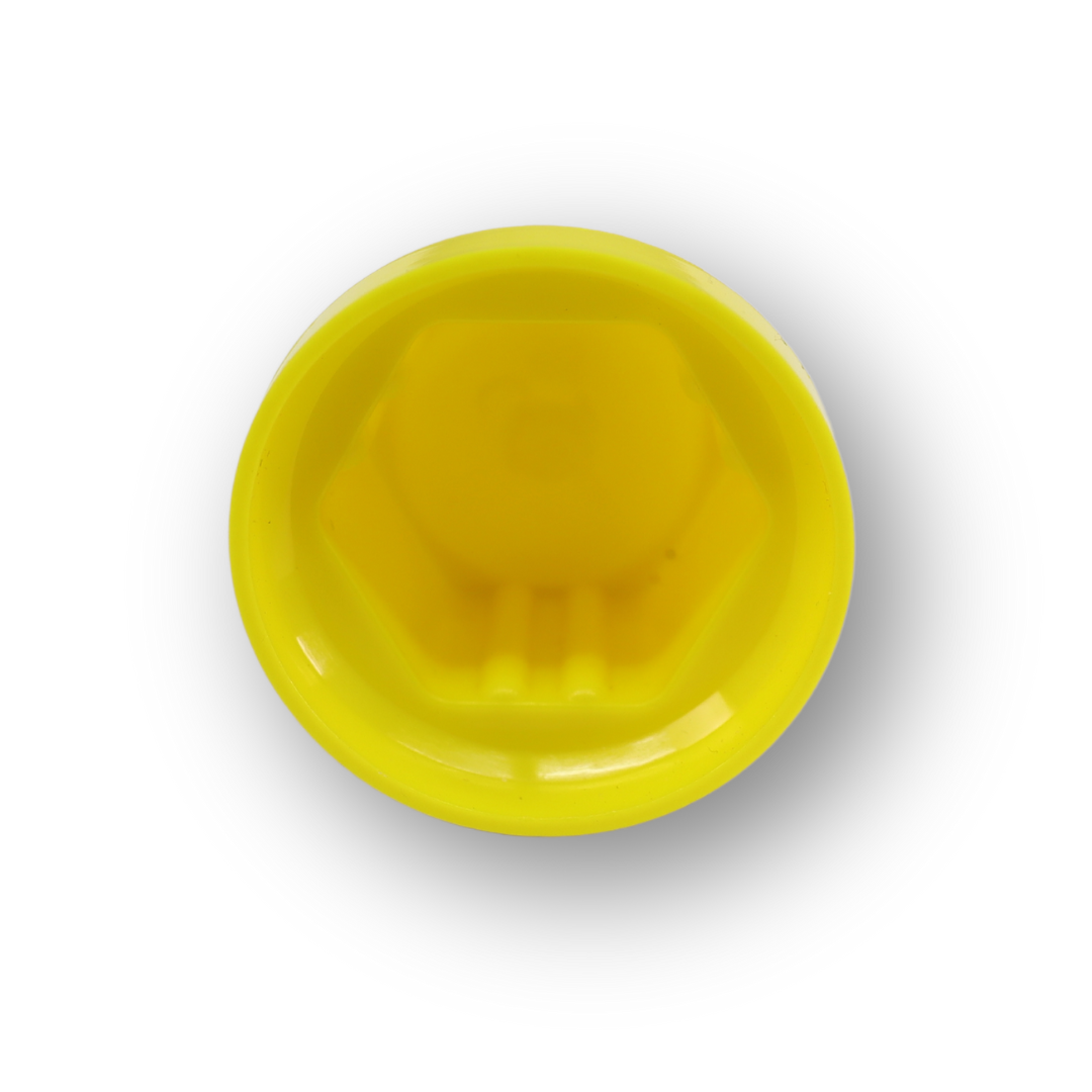 Колпачек на гайку 27 желтый Колпачек на гайку 27 желтый