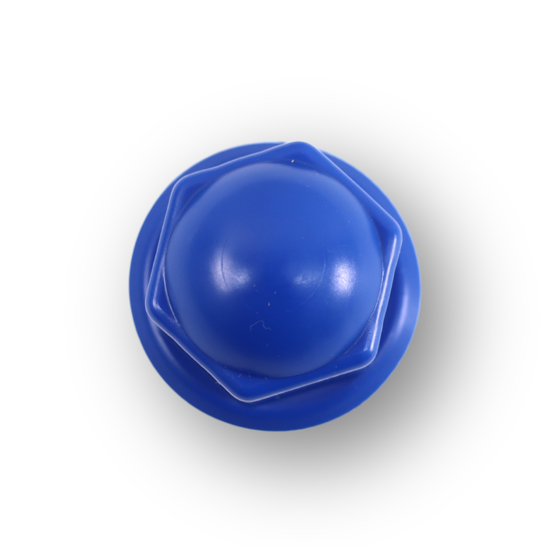 Колпачек на гайку 27 синий