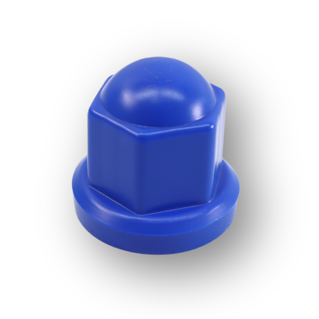 Колпачек на гайку 27 синий