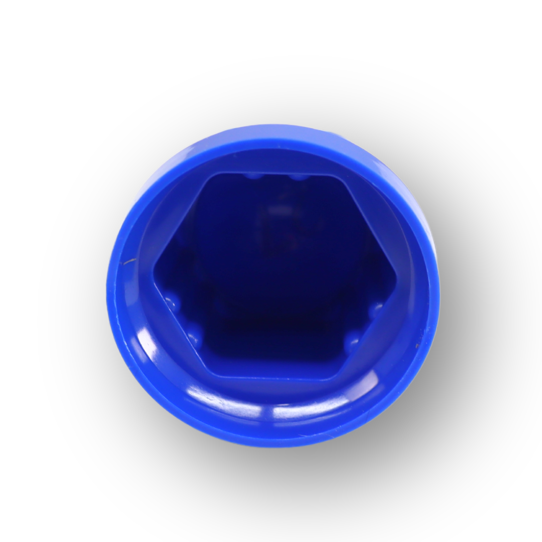 Колпачек на гайку 27 синий