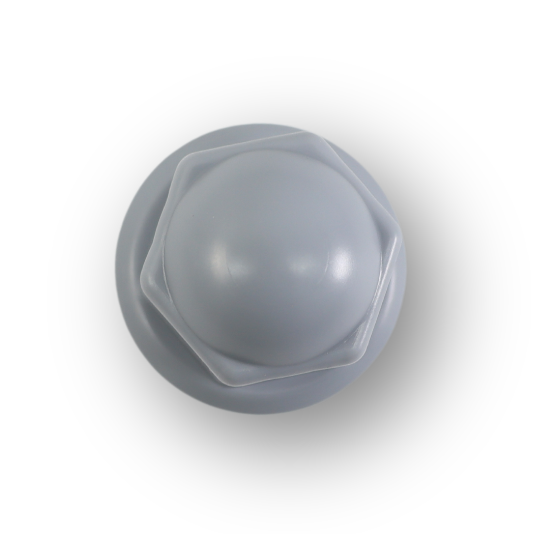 Колпачек на гайку 27 серый Колпачек на гайку 27 серый