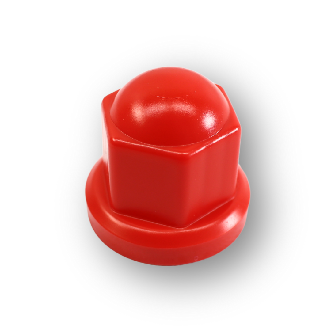 Колпачек на гайку 27 красный Колпачек на гайку 27 красный