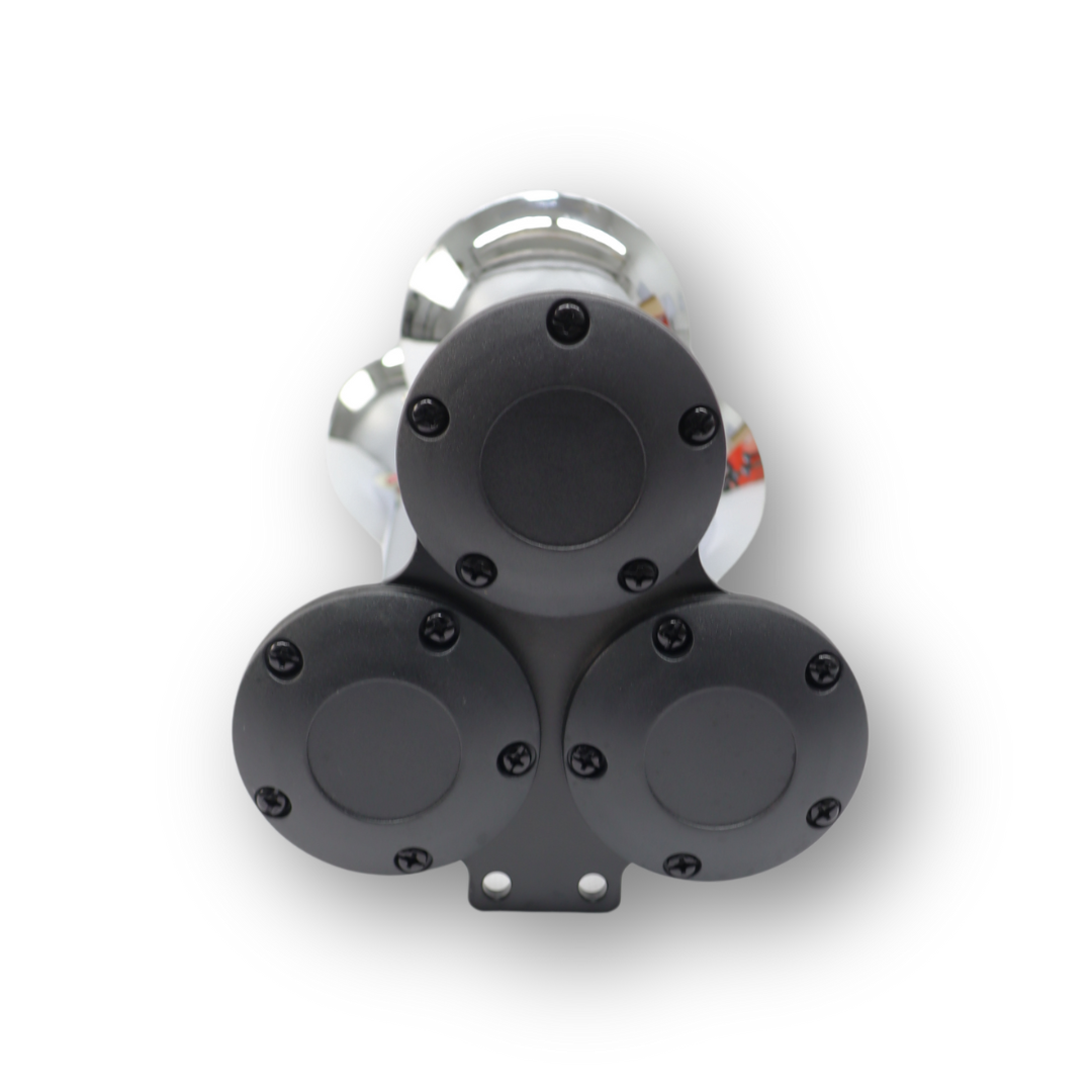 Сигнал хром 3 дудки 24V \300mm\