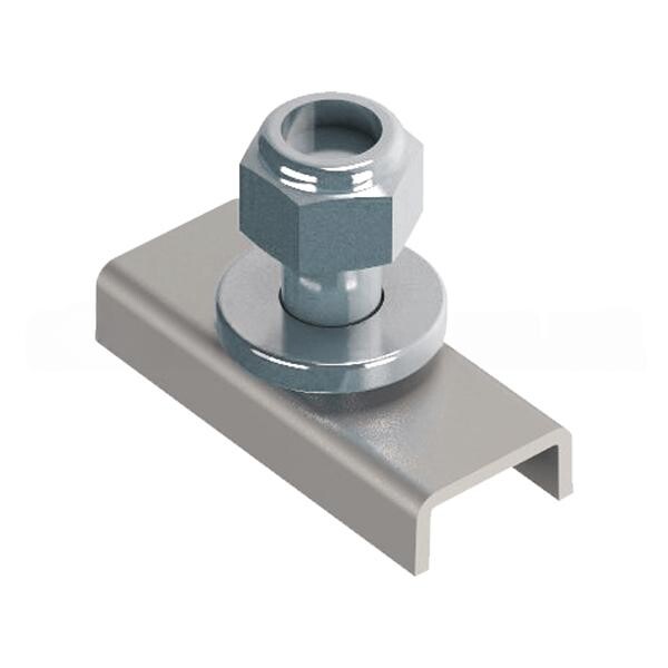 Металическая фиксационная вкладка с болтом