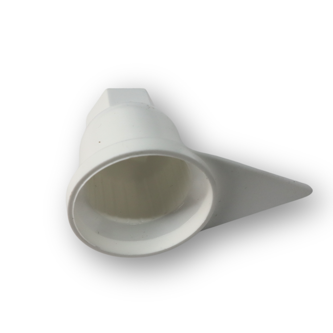 Колпачек на гайку 32 с указателем белый Колпачек на гайку 32 с указателем белый