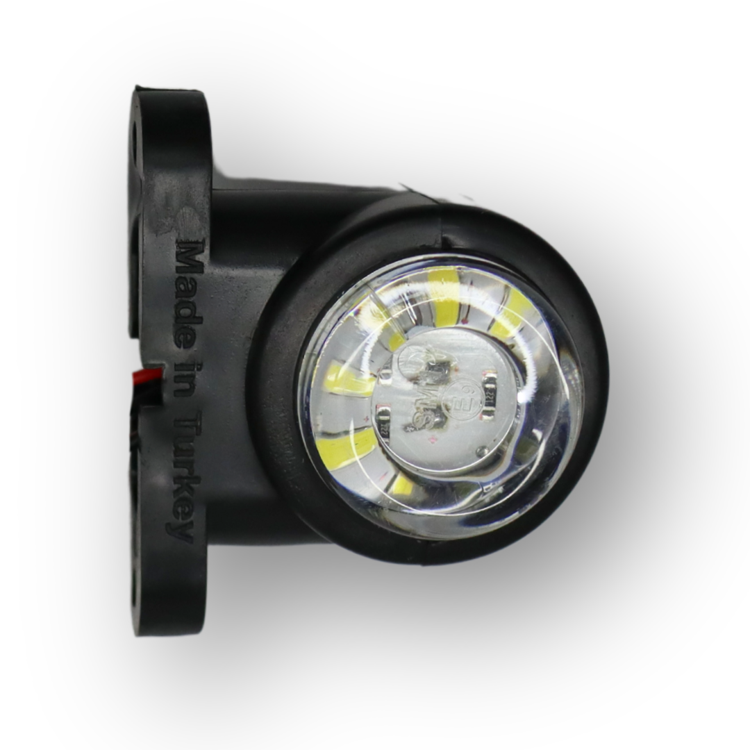 Фонарь габаритный рог LED прямой 3 см мини STAR \F.PLAS\