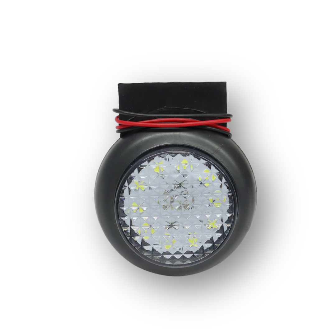 Фонарь габаритный LED 10  12-24 V  белый \ISS\