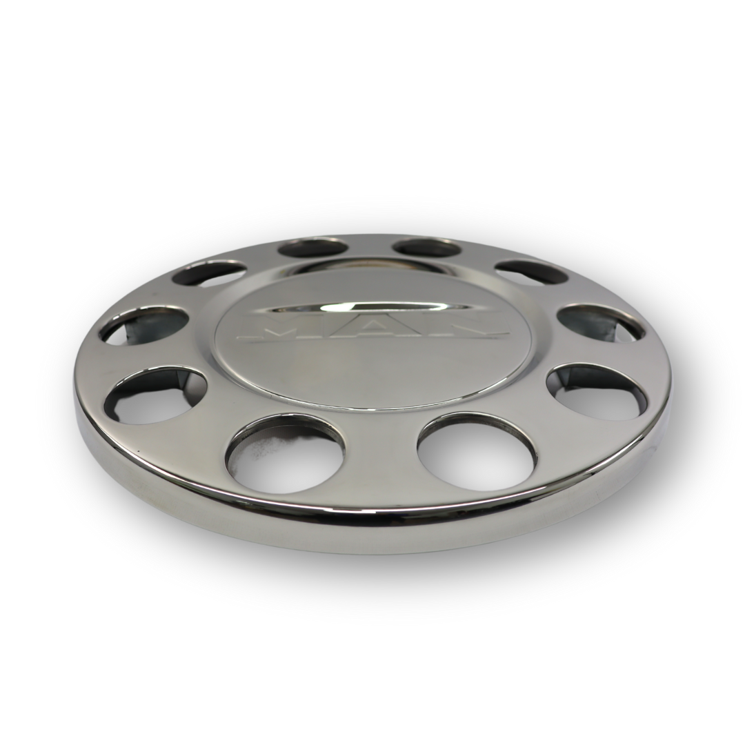 Колпак колеса "корона" 22,5 MAN нержавеющая сталь Колпак колеса "корона" 22,5 MAN нержавеющая сталь