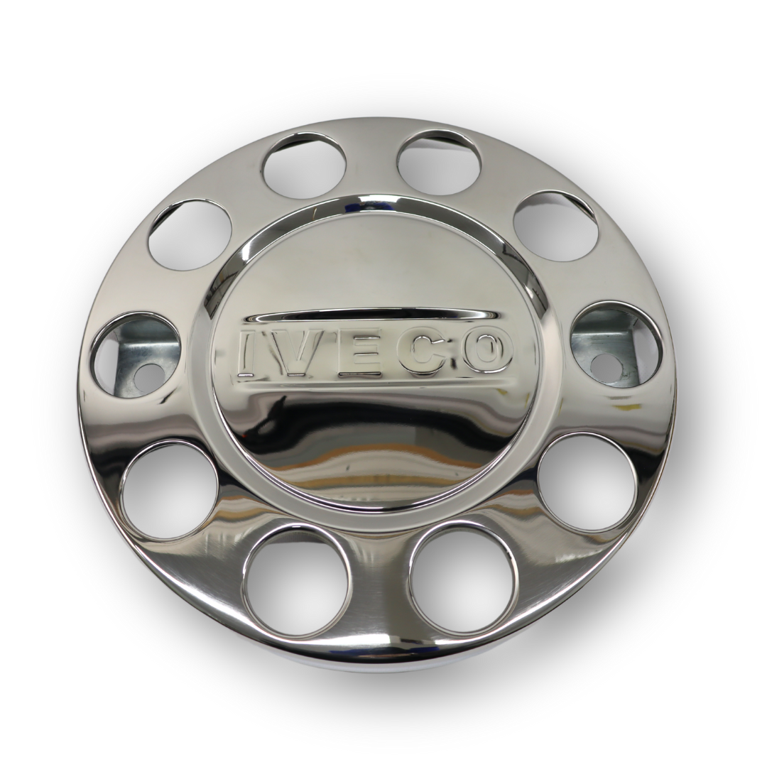 Колпак колеса "корона" 22,5 IVECO нержавеющая сталь Колпак колеса "корона" 22,5 IVECO нержавеющая сталь