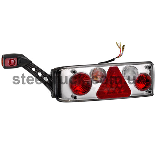 Фонарь задний универсальный ECOSTAR III диодно-ламповый с доп. диод. габар.\лев,\ Фонарь задний универсальный ECOSTAR III диодно-ламповый с доп. диод. габар.\лев,\