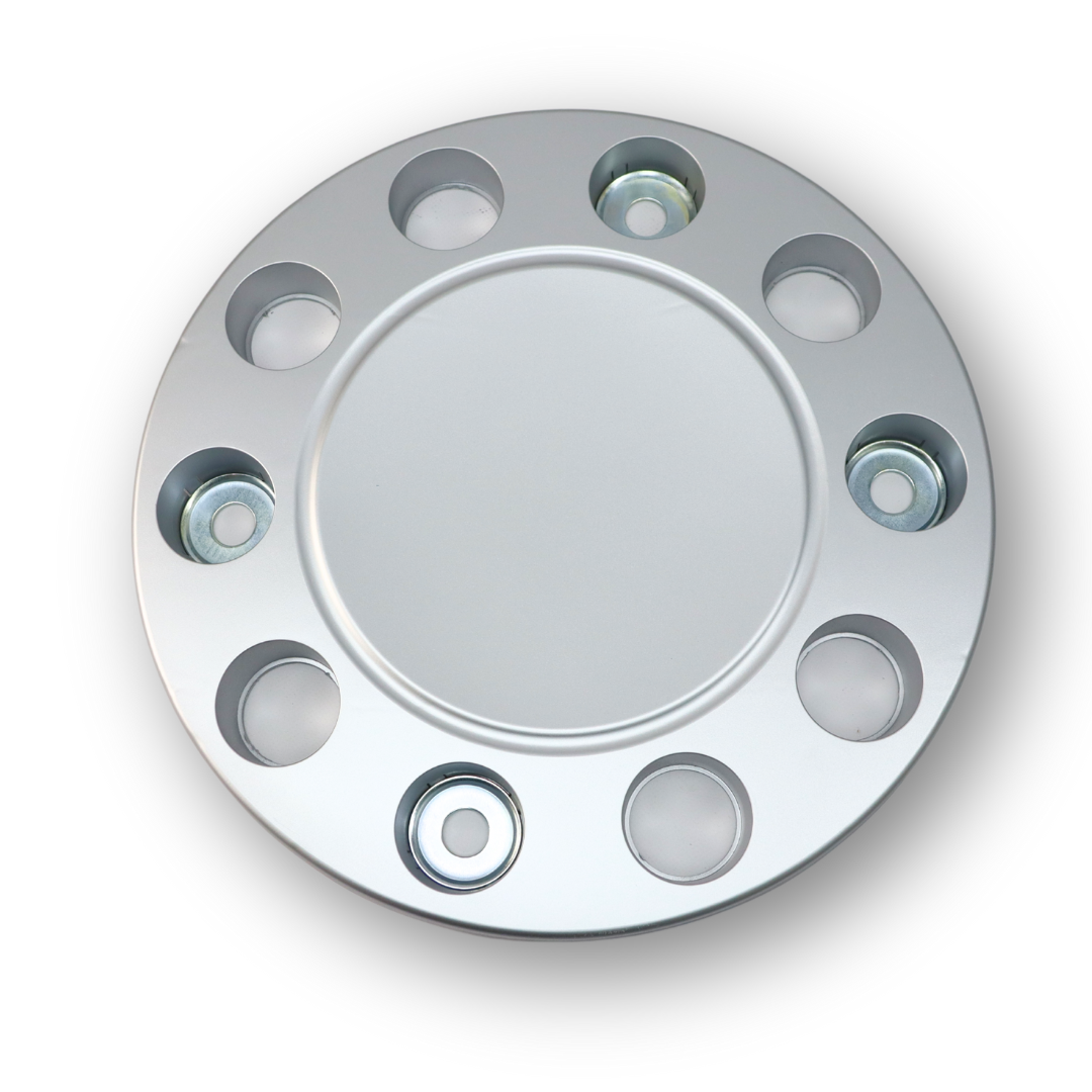 Колпак колеса "корона" 22,5 серый закрытый пластик Колпак колеса "корона" 22,5 серый закрытый пластик