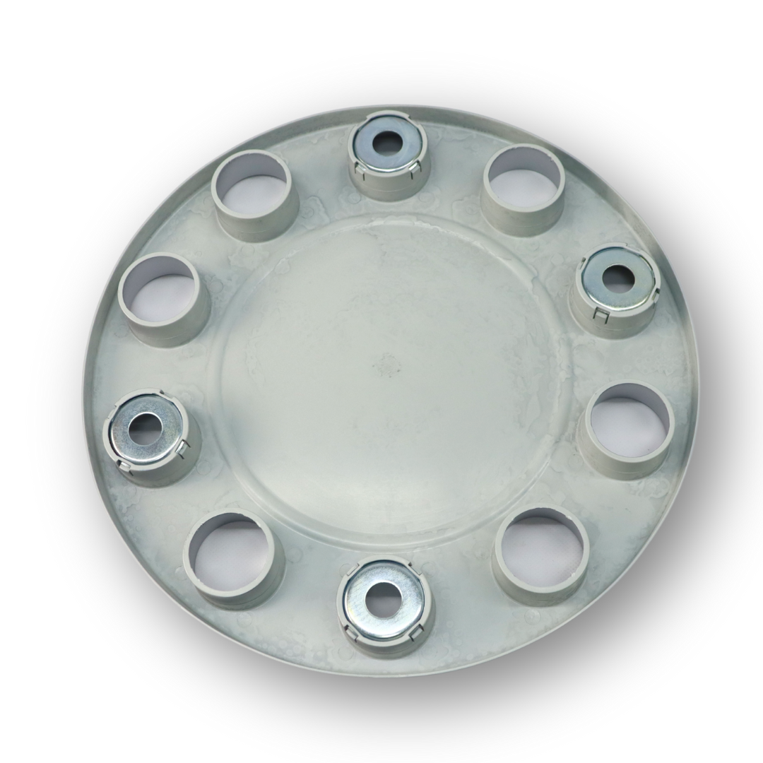 Колпак колеса "корона" 22,5 серый закрытый пластик Колпак колеса "корона" 22,5 серый закрытый пластик