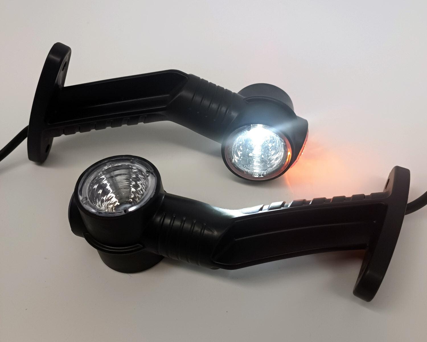 Ліхтар габаритний ріг (18см) триколірний діодний BAD Ліхтар габаритний ріг (18см) триколірний діодний BAD