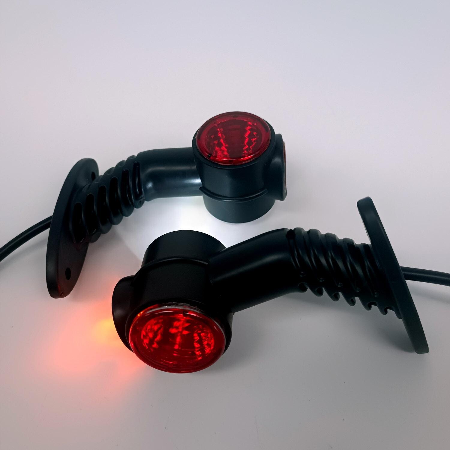 Ліхтар габаритний ріг (13см) триколірний діодний BAD Ліхтар габаритний ріг (13см) триколірний діодний BAD