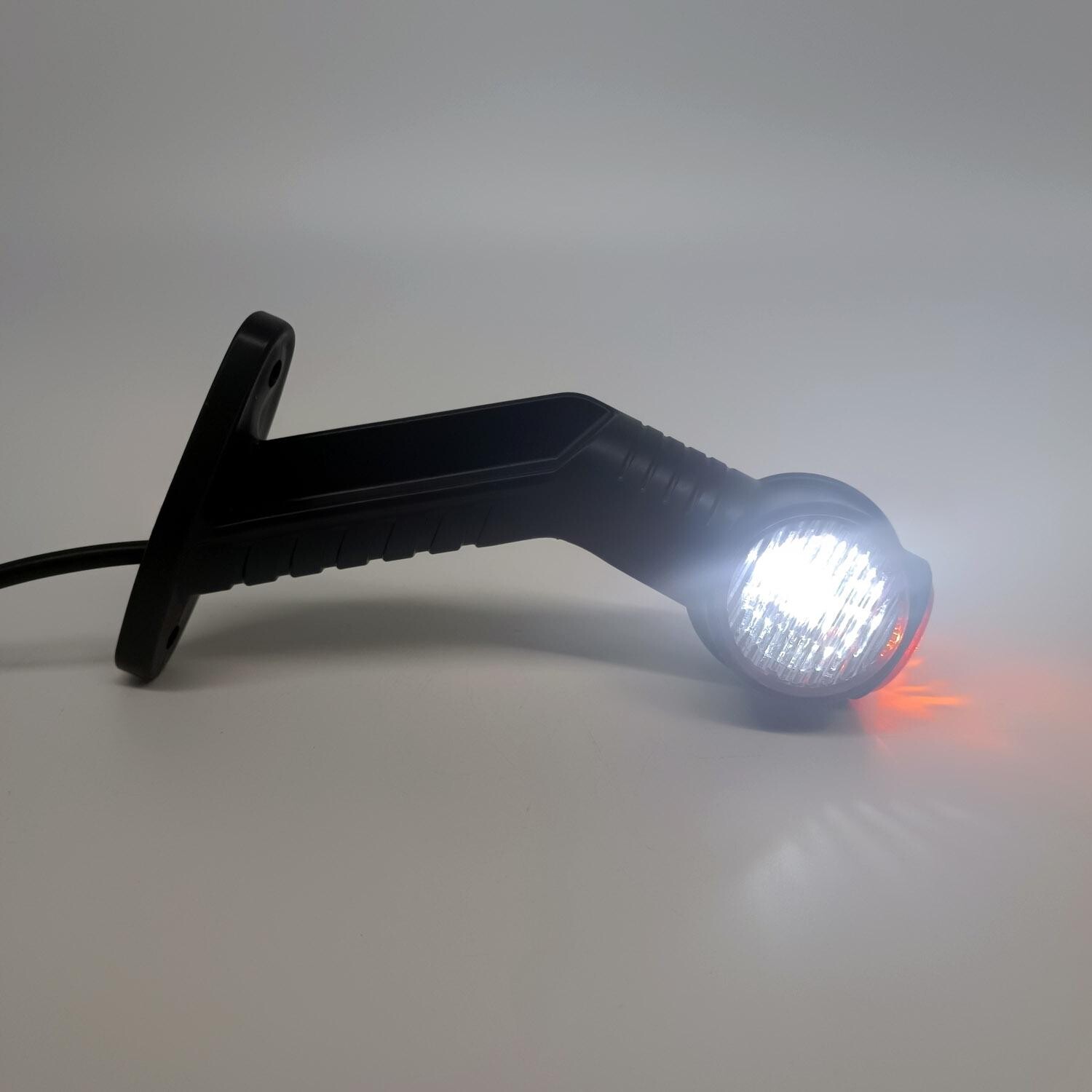 Ліхтар габаритний ріг (18см) триколірний діодний BAD Ліхтар габаритний ріг (18см) триколірний діодний BAD