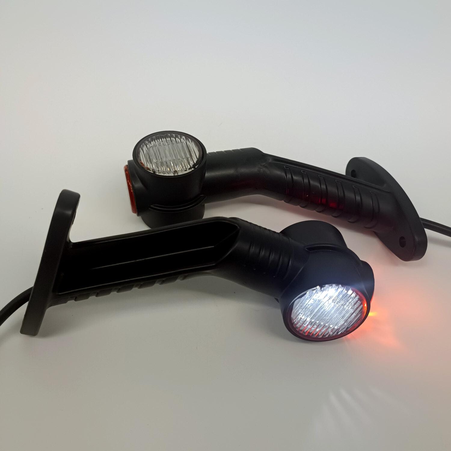 Ліхтар габаритний ріг (18см) триколірний діодний BAD Ліхтар габаритний ріг (18см) триколірний діодний BAD