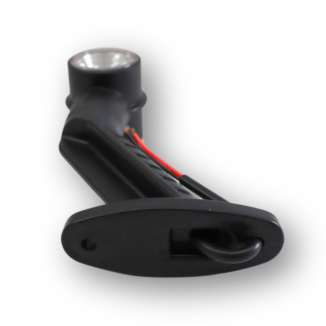 Фонарь габаритный рог (18см) трехцветный диодный BAD Фонарь габаритный рог (18см) трехцветный диодный BAD