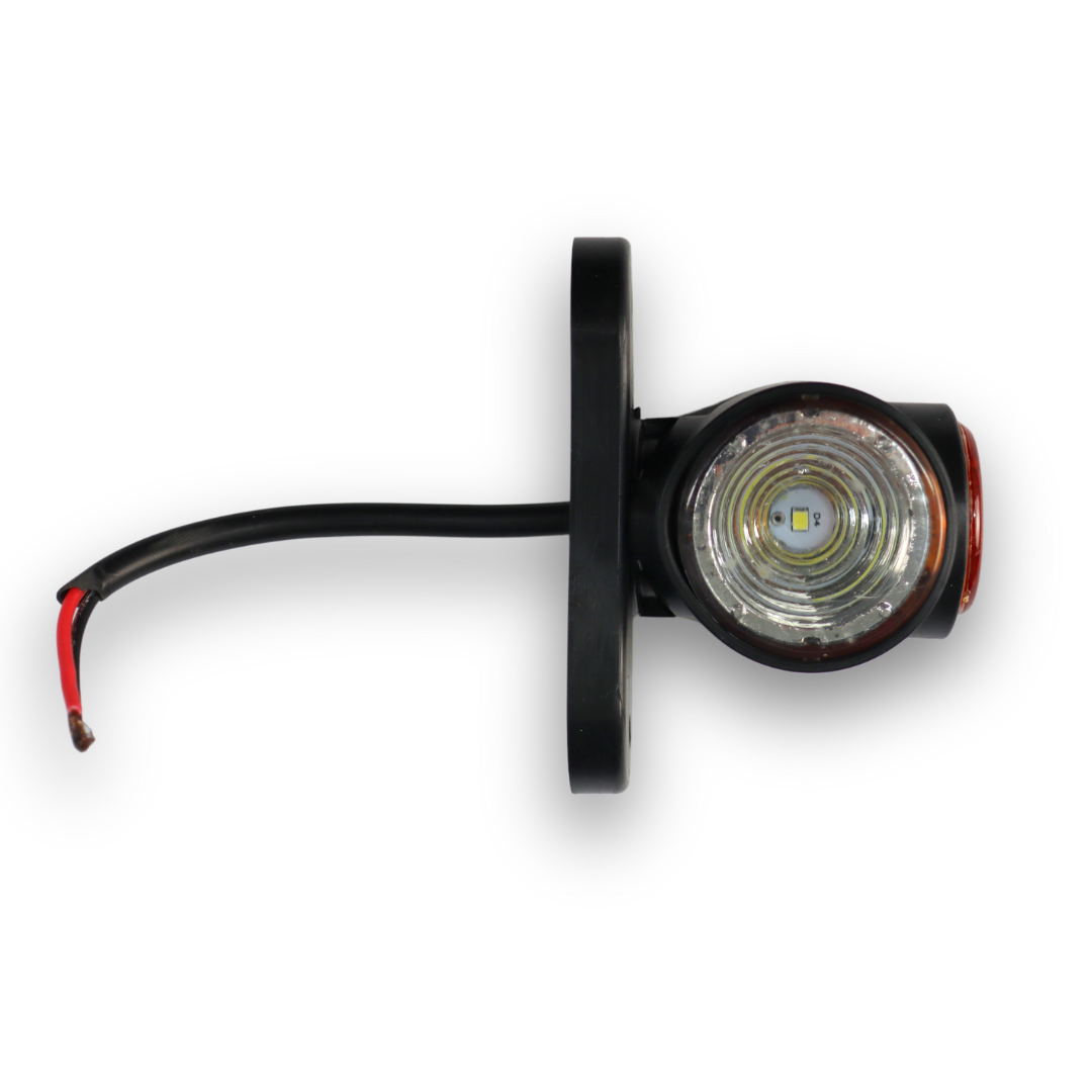 Фонарь габаритный рог (7см) трехцветный диодный BAD Фонарь габаритный рог (7см) трехцветный диодный BAD