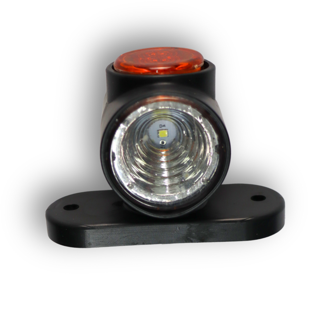 Фонарь габаритный рог (7см) трехцветный диодный BAD Фонарь габаритный рог (7см) трехцветный диодный BAD