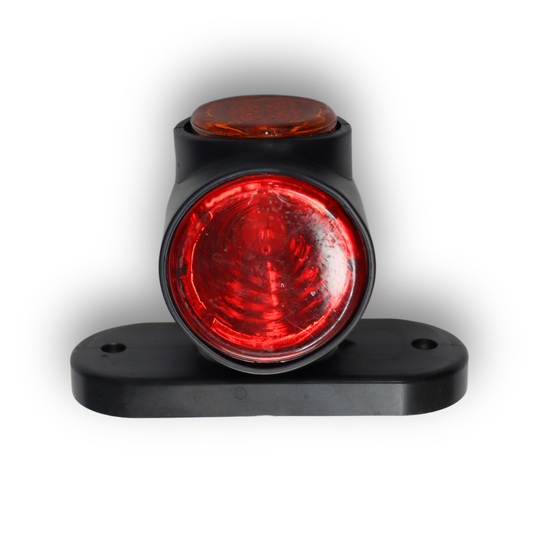 Фонарь габаритный рог (7см) трехцветный диодный BAD Фонарь габаритный рог (7см) трехцветный диодный BAD