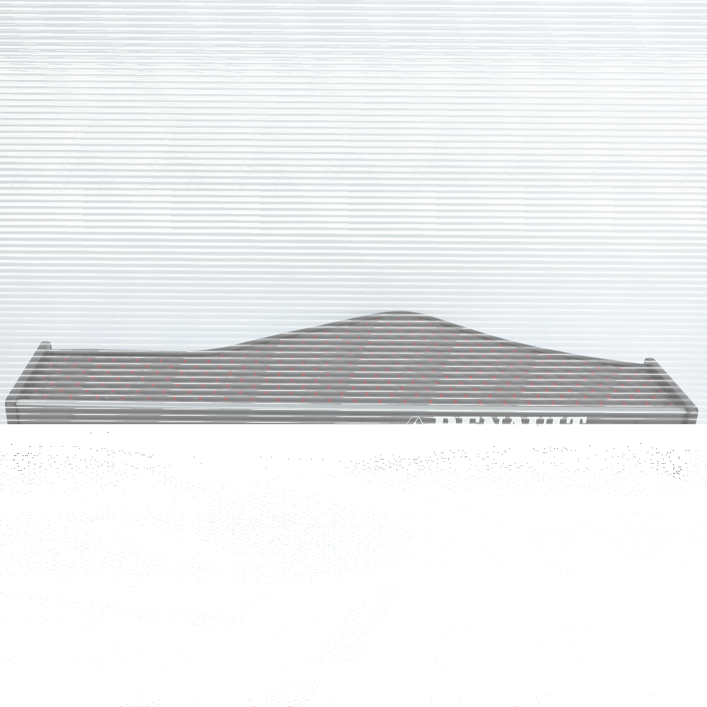 Полка кабины длинная RENAULT Premium (2006-2013) черная\ST- Экокожа стёжка\