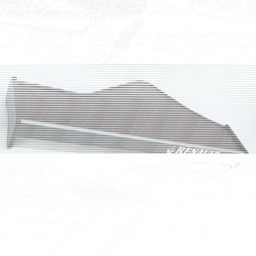 Полка кабины длинная RENAULT Premium (2006-2013) черная\ST- Экокожа стёжка\