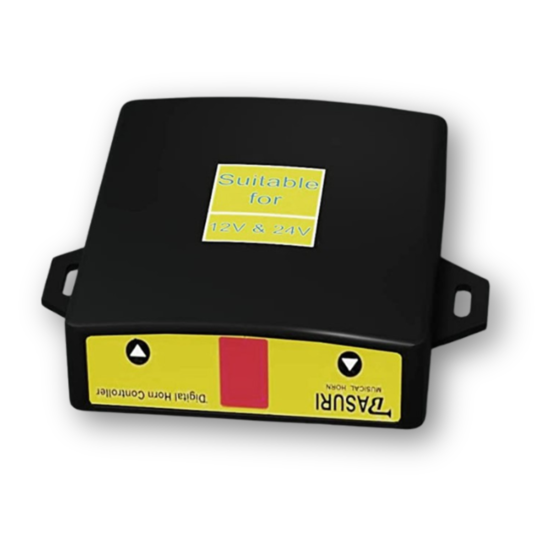 Сигнал воздушный 6 рожка , 24V , \18 мелодий \ 130dB \ BASURI Сигнал воздушный 6 рожка , 24V , \18 мелодий \ 130dB \ BASURI