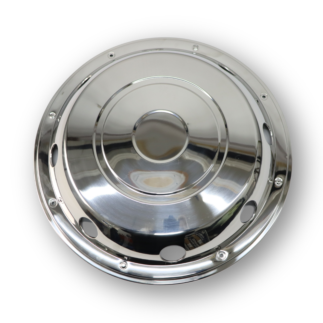 Колпак колеса 19,5 передний  нержавеющая сталь