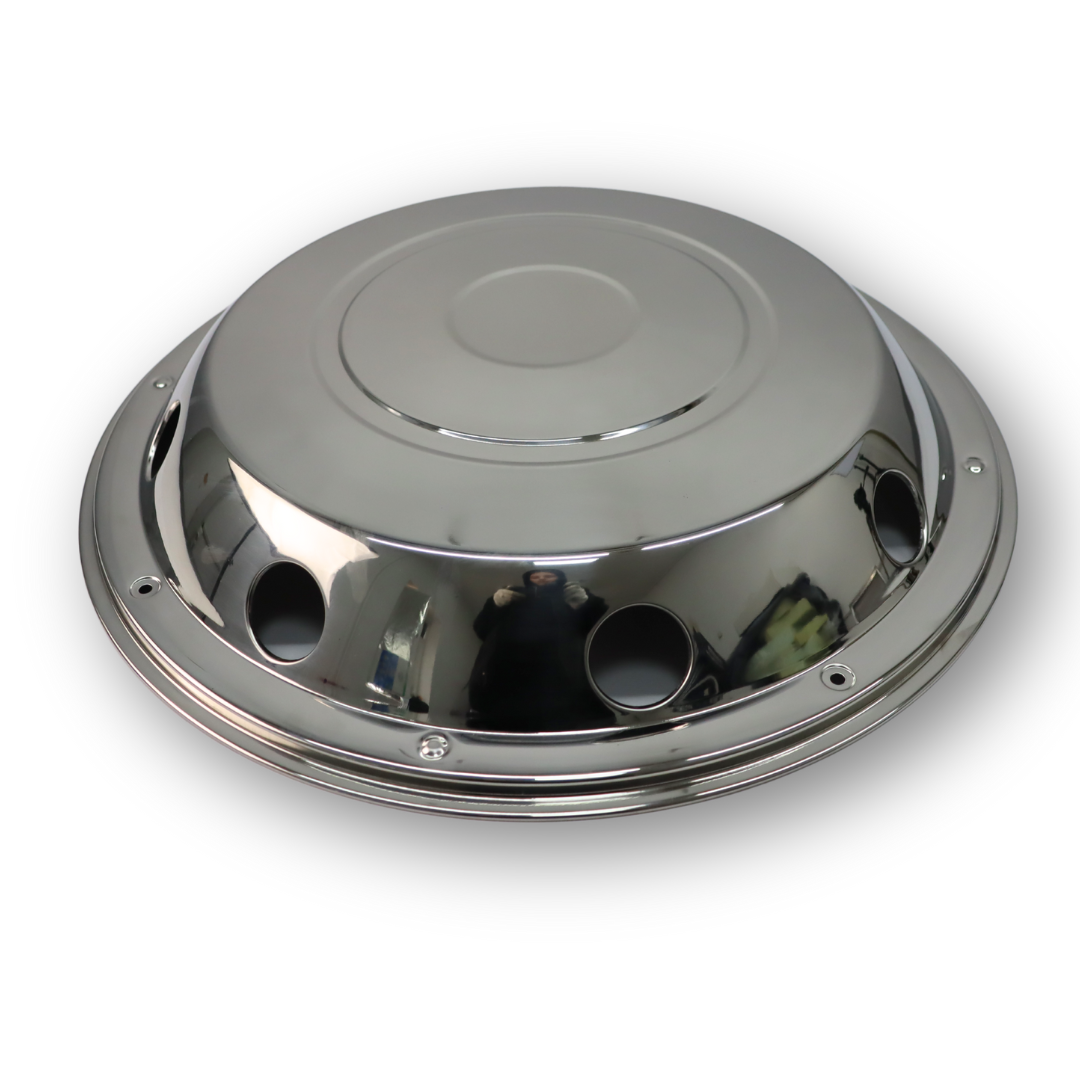 Колпак колеса 19,5 передний  нержавеющая сталь