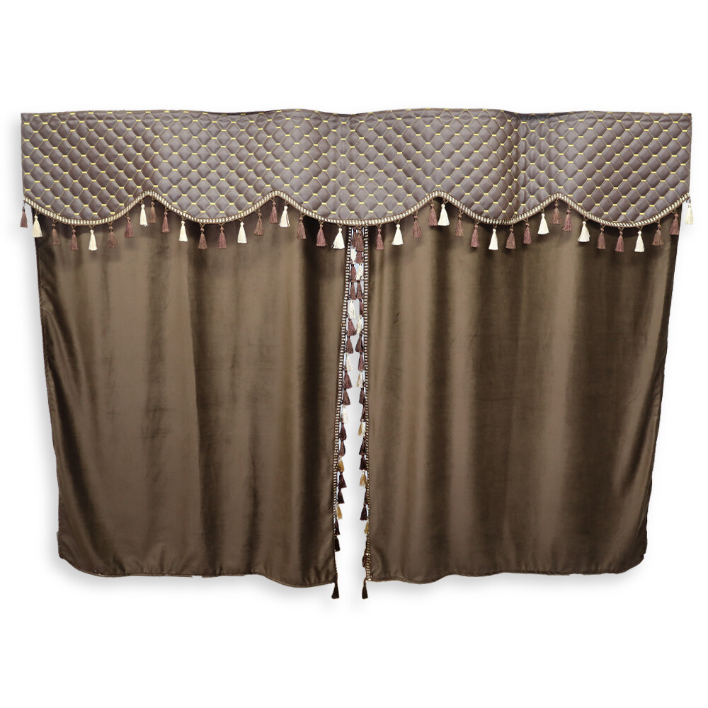 Шторка Экокожа "Pergam" MAN лоб+косынки+спальник+ночные коричневая Шторка Экокожа "Pergam" MAN лоб+косынки+спальник+ночные коричневая