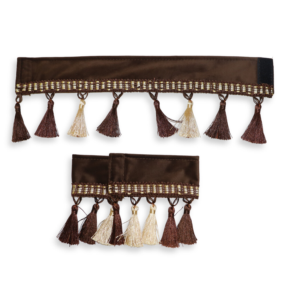 Шторка Экокожа "Pergam" MAN лоб+косынки+спальник+ночные коричневая Шторка Экокожа "Pergam" MAN лоб+косынки+спальник+ночные коричневая