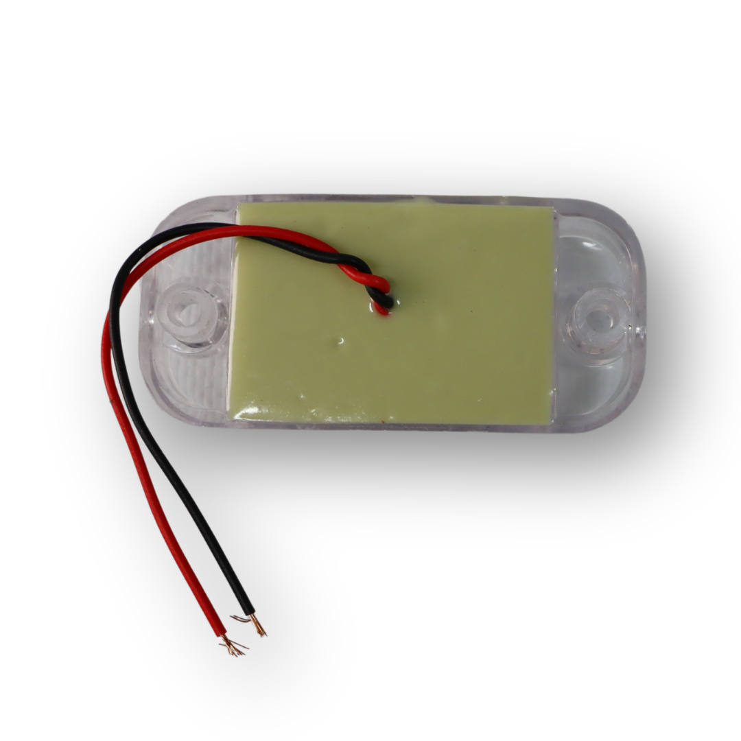 Фонарь габаритный LED 4 белый 24V