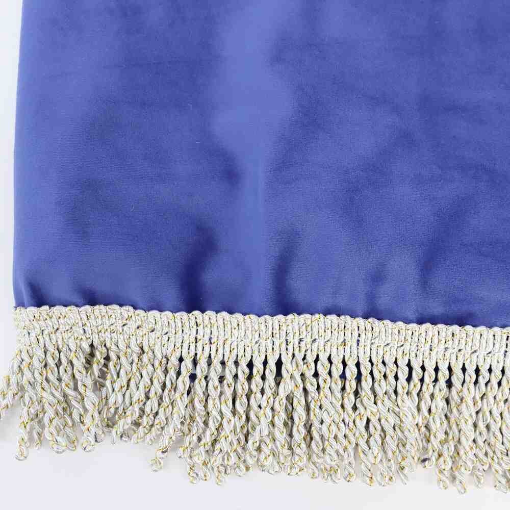 Шторка Экокожа "Pergam" лоб+косынки+спальник+ночные синяя