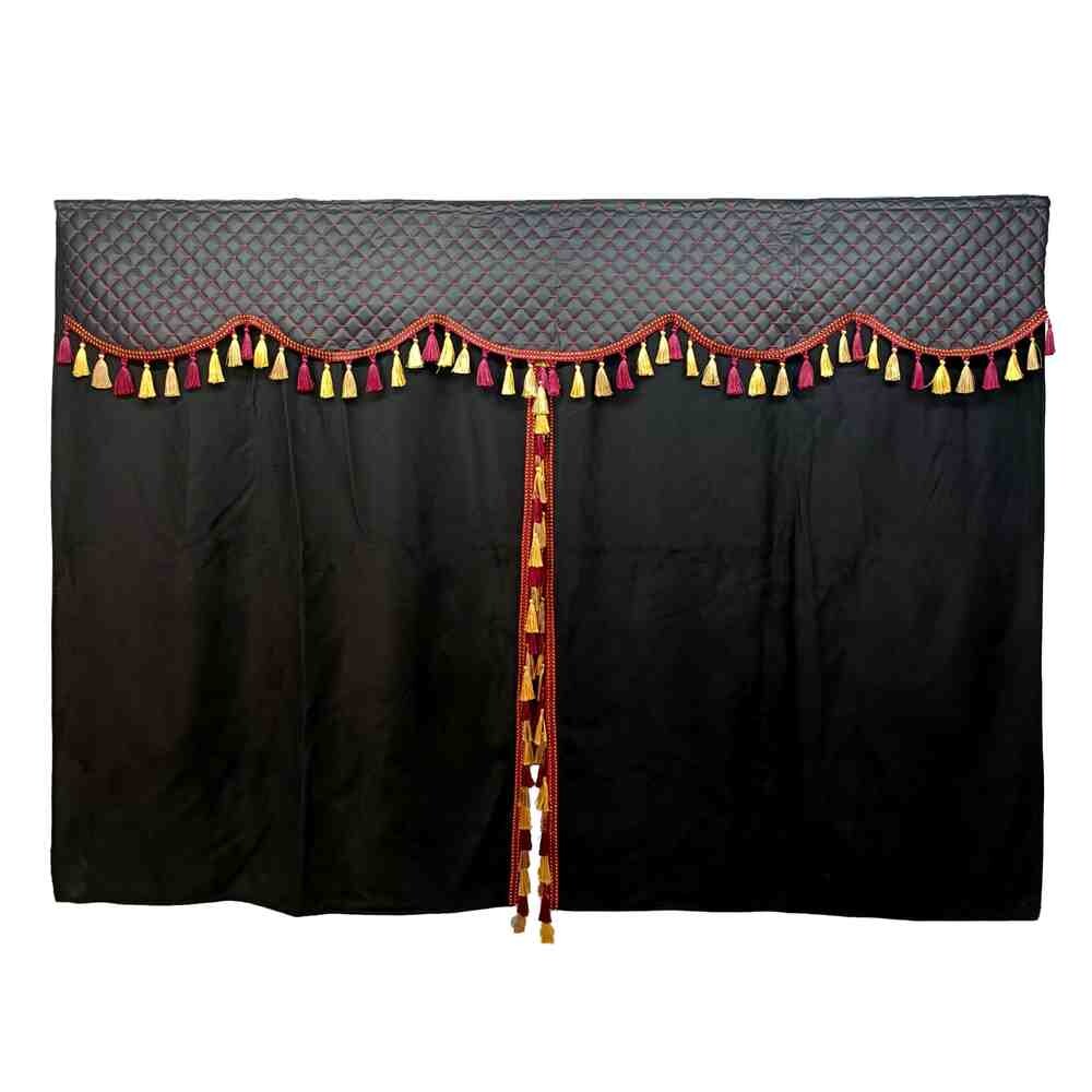 Шторка Экокожа "Pergam" VOLVO лоб+косынки+спальник+ночные черная Шторка Экокожа "Pergam" VOLVO лоб+косынки+спальник+ночные черная