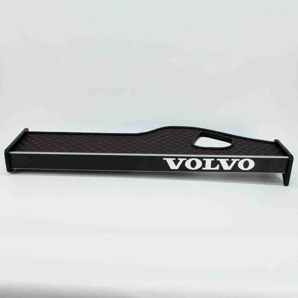 Полка кабины длинная VOLVO FH 12\16 с 2002г. черная\ST- Экокожа стёжка\ Полка кабины длинная VOLVO FH 12\16 с 2002г. черная\ST- Экокожа стёжка\