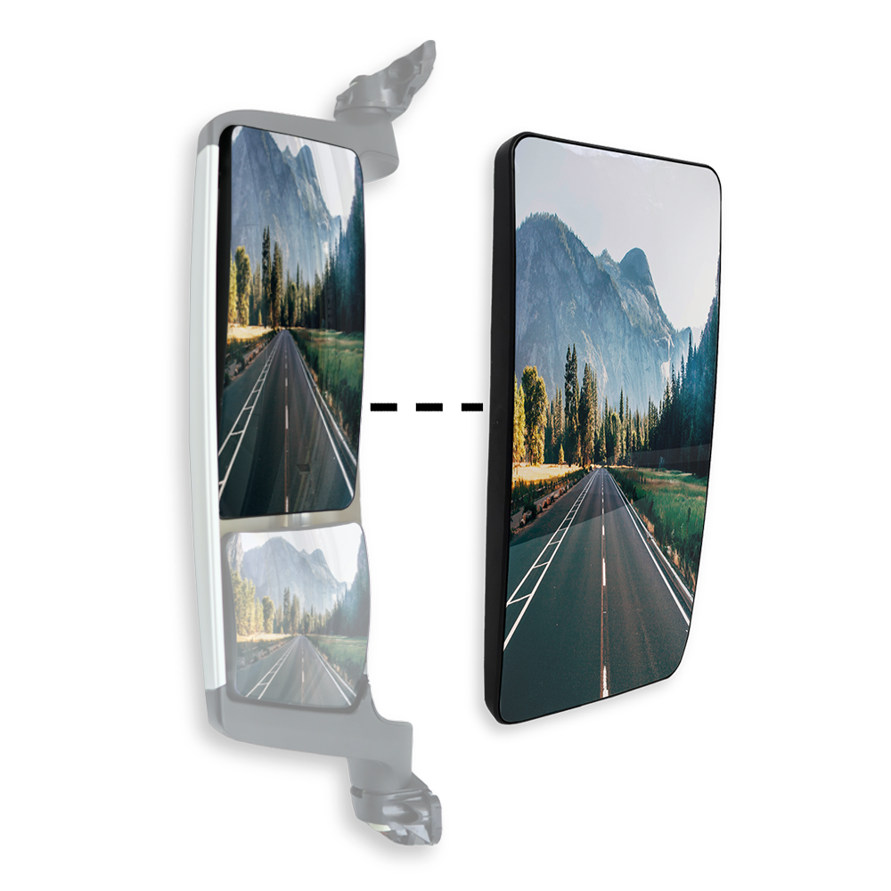 Вставка основного зеркала MAN TGX, TGS (2006-2014) с подогревом; левая-правая (TANGDE)
