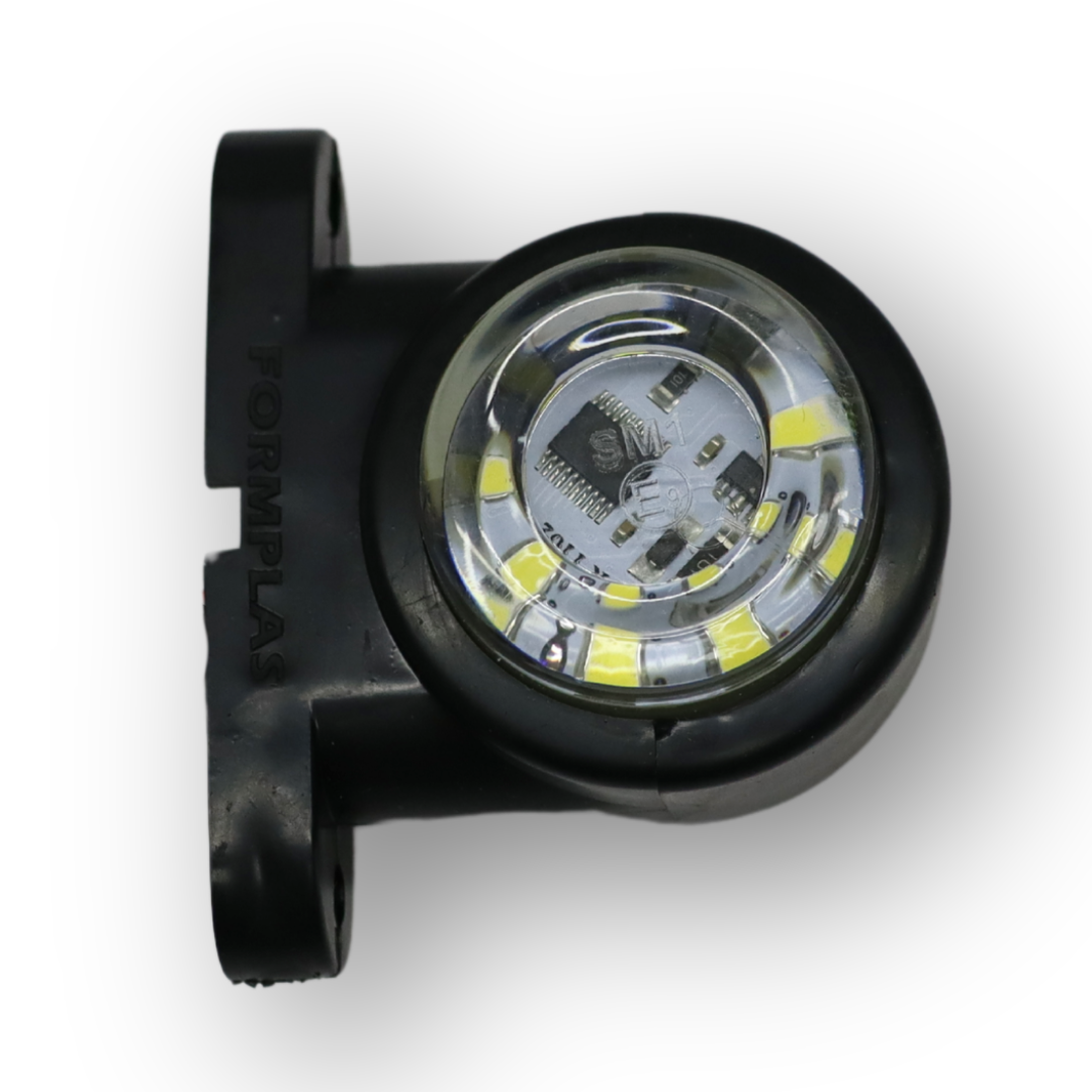 Фонарь габаритный рог LED прямой 3 см мини STAR-бегущий \F.PLAS\