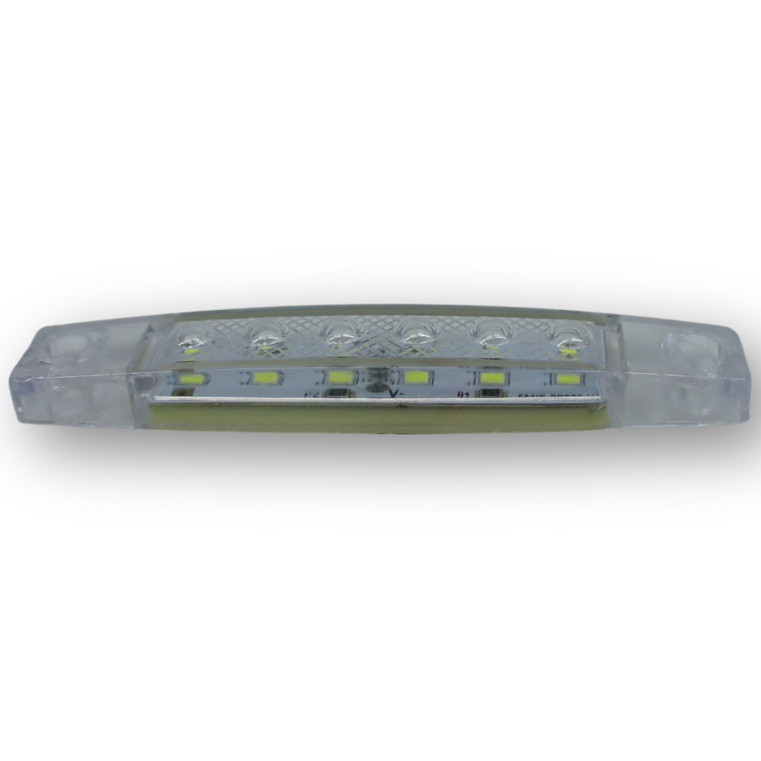 Фонарь габаритный LED 6 белый 12\24 V