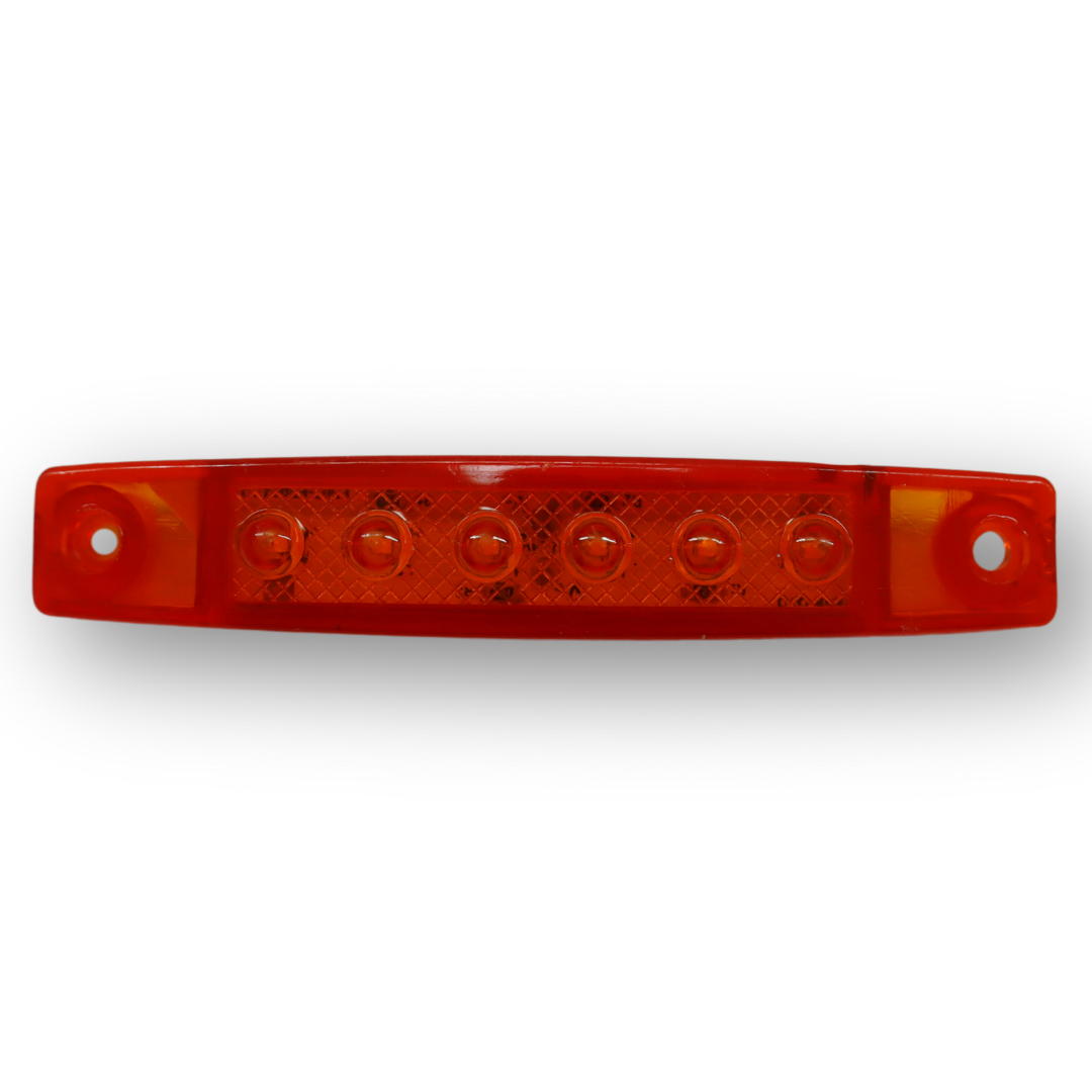 Фонарь габаритный LED 6 желт . 12\24 V