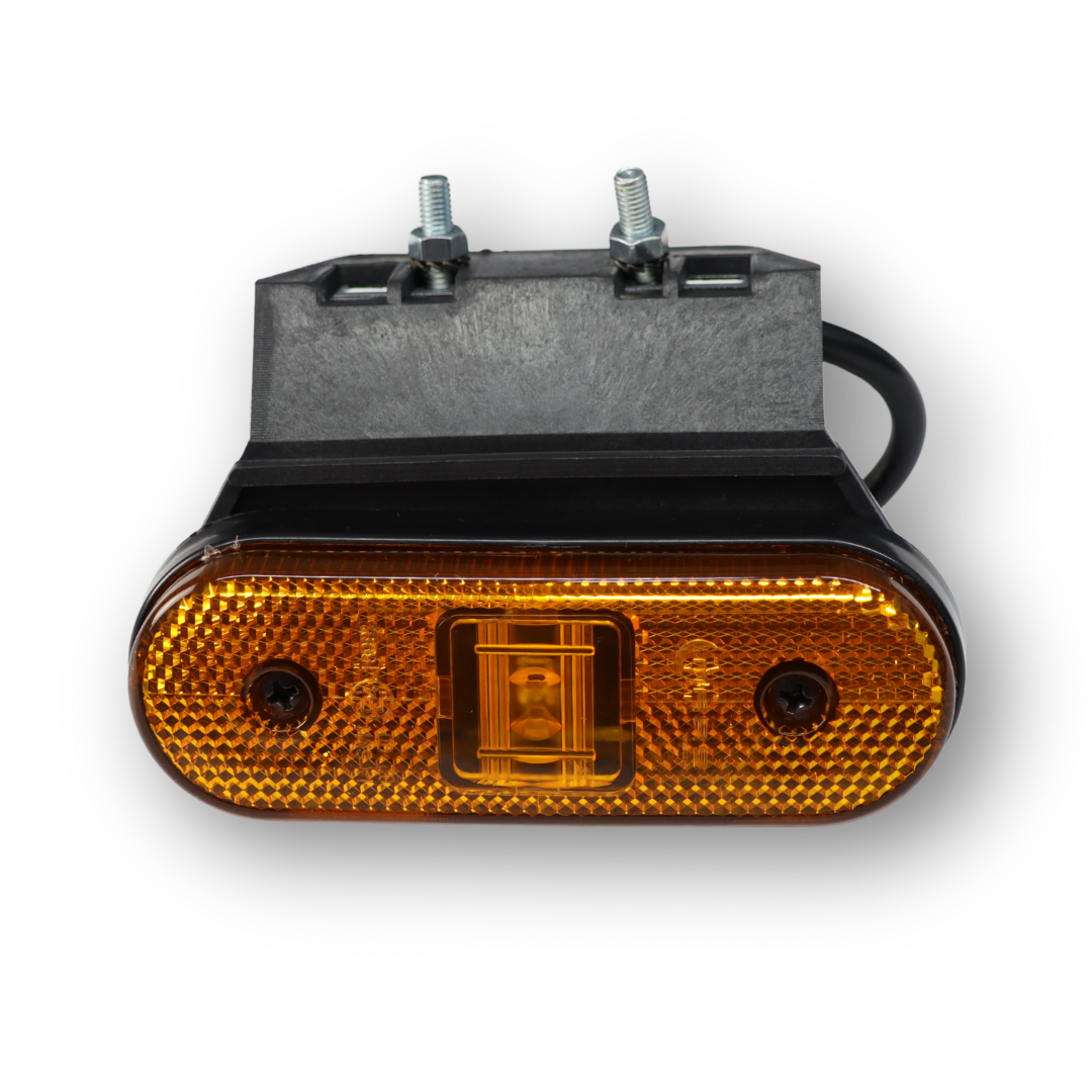 Ліхтар габаритний діодний жовтий \з кріпленням, 1 діод \ Ліхтар габаритний діодний жовтий \з кріпленням, 1 діод \