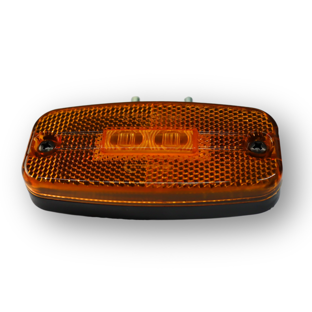 Ліхтар габаритний діодний, жовтий, з кріпленням, 3 діода Ліхтар габаритний діодний, жовтий, з кріпленням, 3 діода