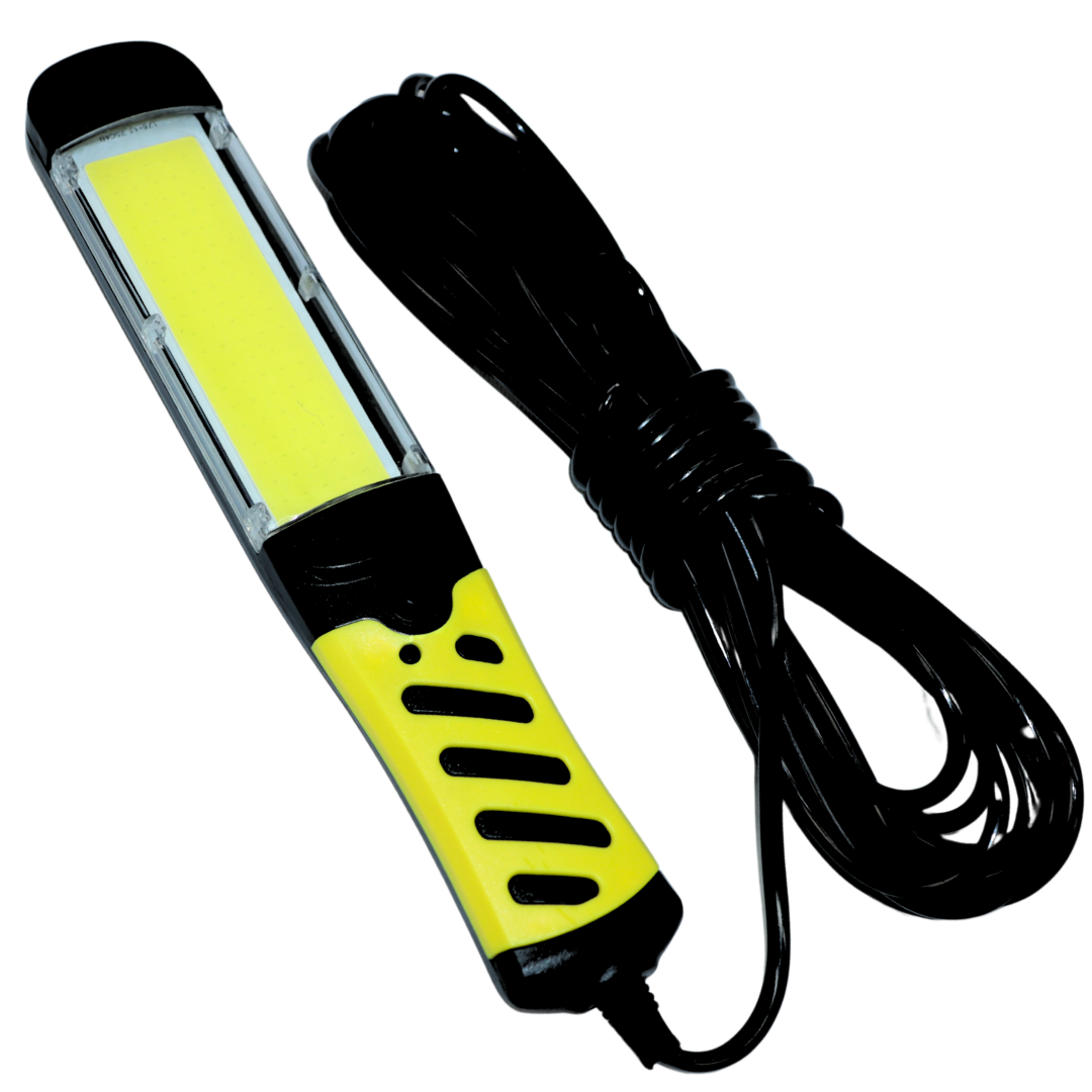 Авто лампа с переноской 220V ( COB 10м-кабеля крепление подвесное и магнитное)
