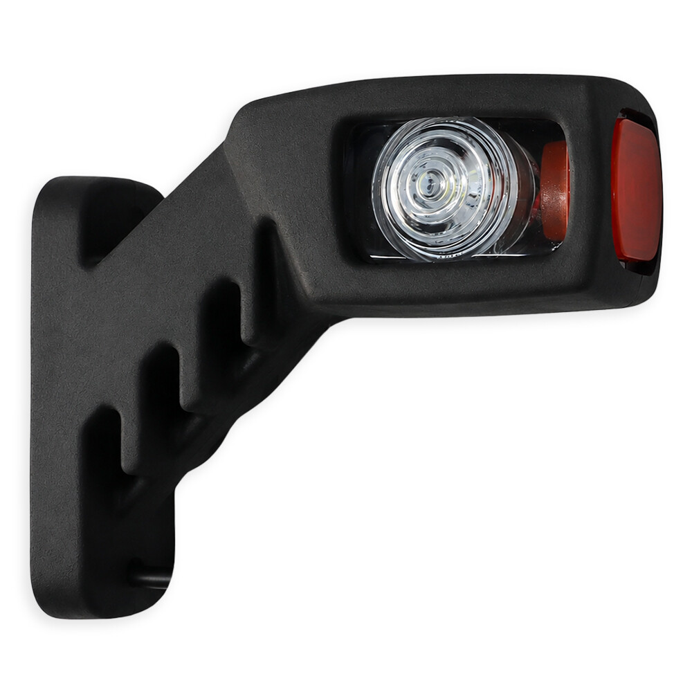 Ліхтар габаритний ріг LED-24V\16 см (кут 45*)