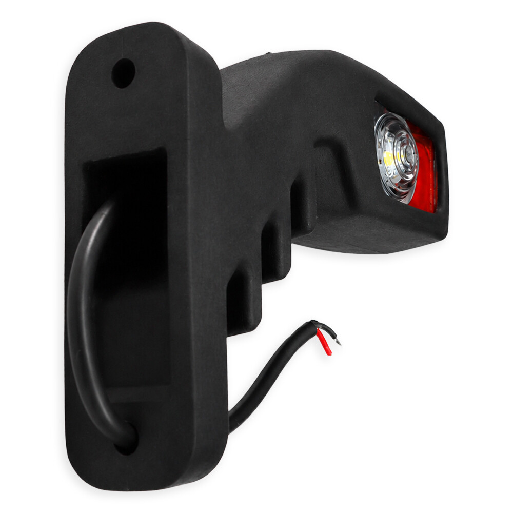 Ліхтар габаритний ріг LED-24V\16 см (кут 45*)