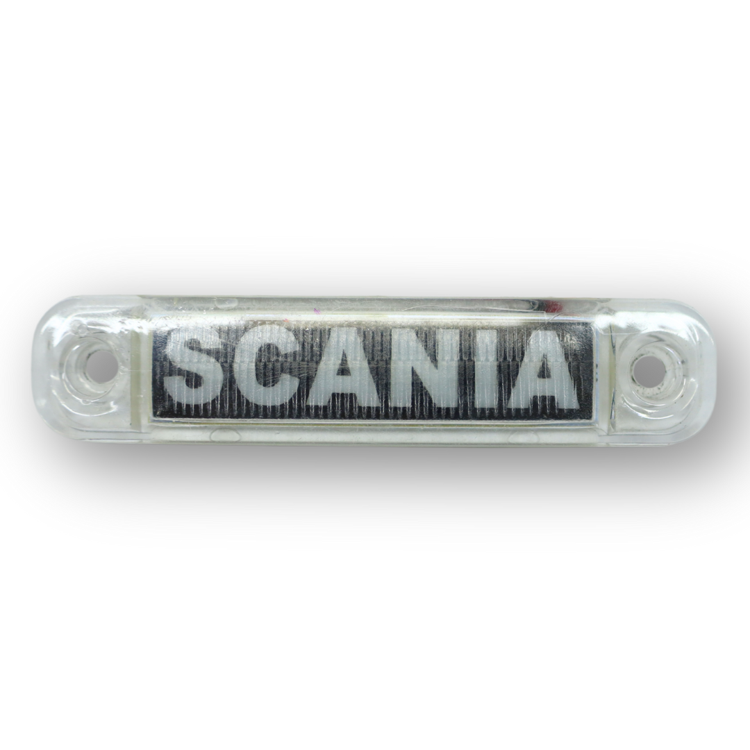 Фонарь декор LED SCANIA белый (101*22*12\81)