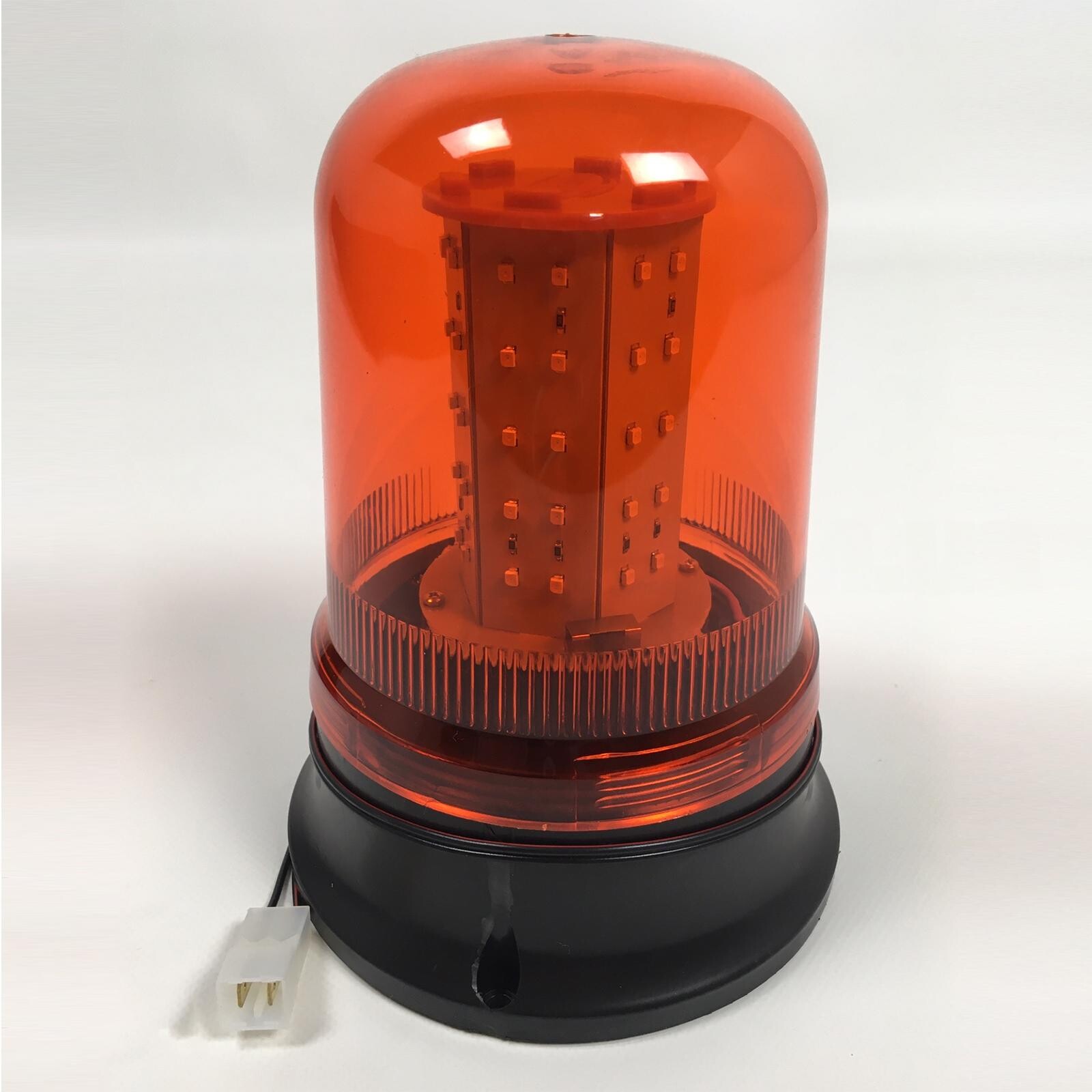 Маячок оранжевый LED 12-24V(3 режима\ крепление на болтах)