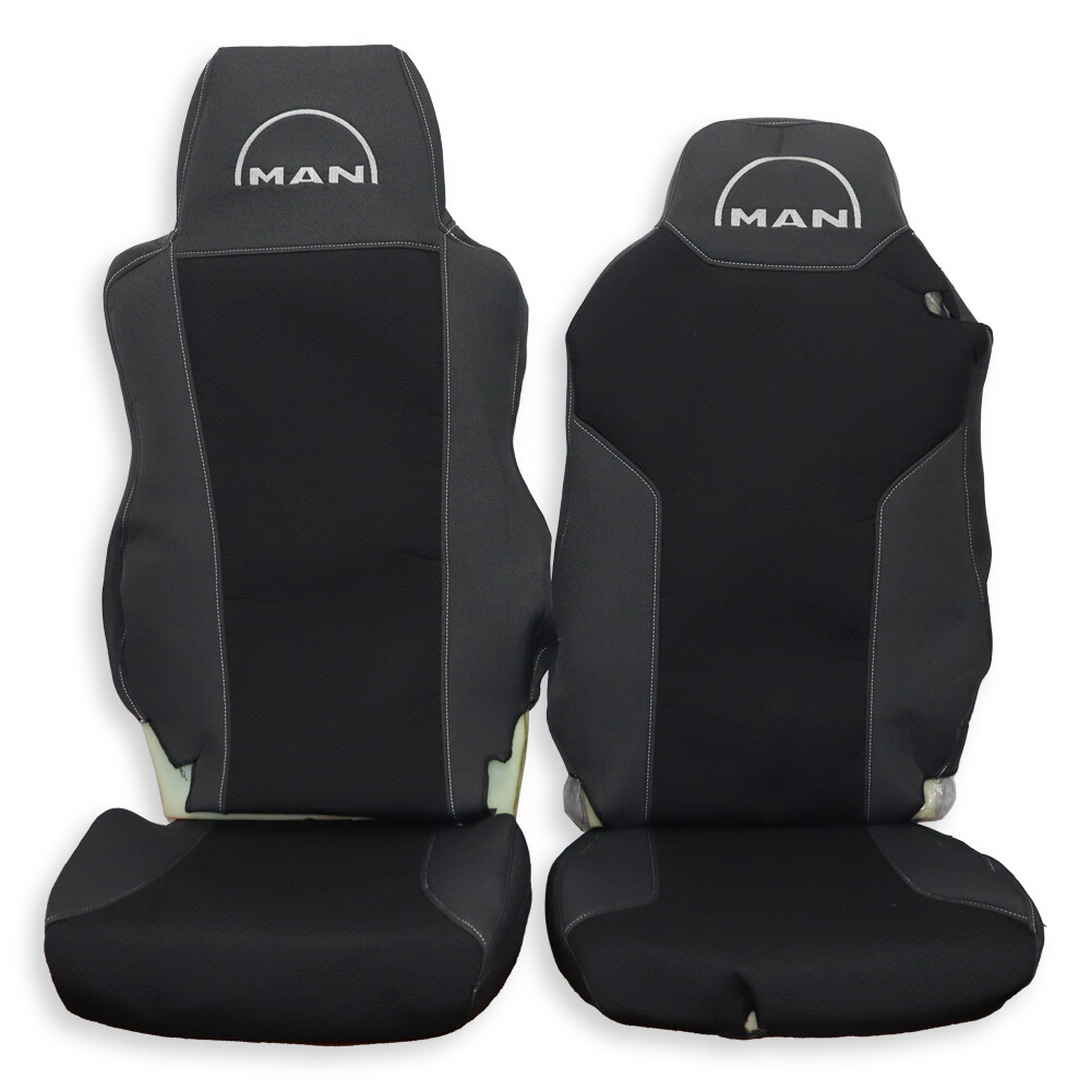 Чохол на сидіння MAN TGX,TGA,TGL,TGM,TGS; (2005-2020) 1 ремінь водій сірий Чохол на сидіння MAN TGX,TGA,TGL,TGM,TGS; (2005-2020) 1 ремінь водій сірий